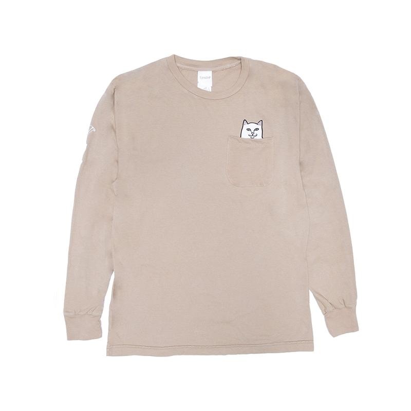 Ripndip Lord Nermal Long Sleeve Khaki | CA XF2461