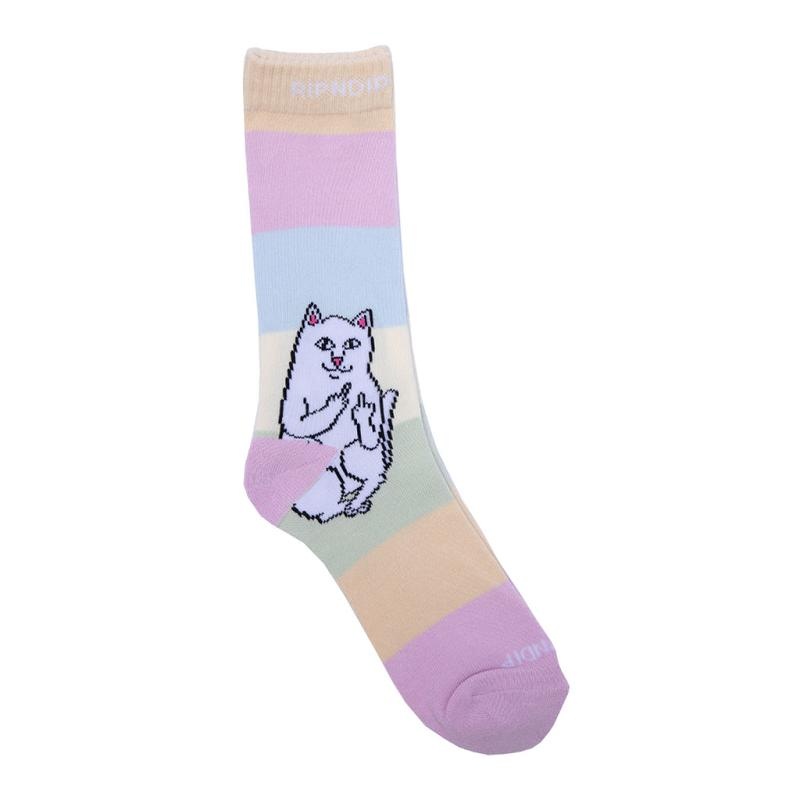 Ripndip Lord Nermal Mid City Socks Multicolor | CA ZG2689