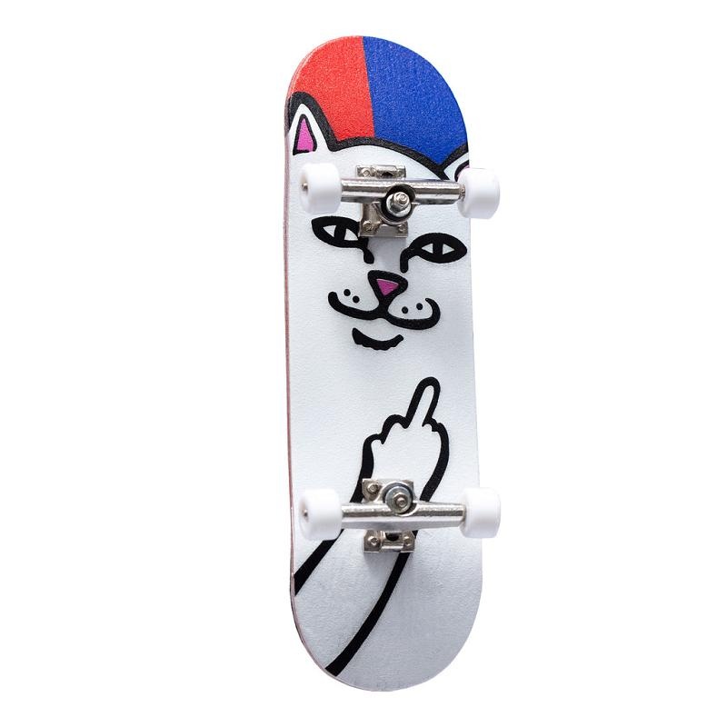 Ripndip Lord Nermal Mini Skateboard Accessories Red / Blue | CA YU2864