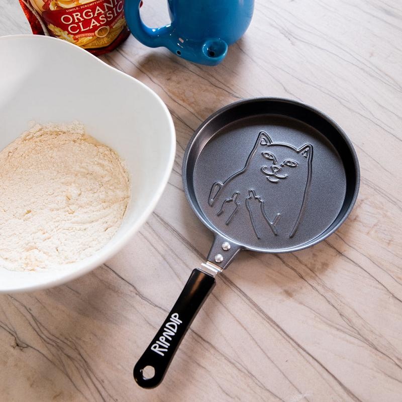 Ripndip Lord Nermal Pancake Pan Accessories Black | CA GL2837