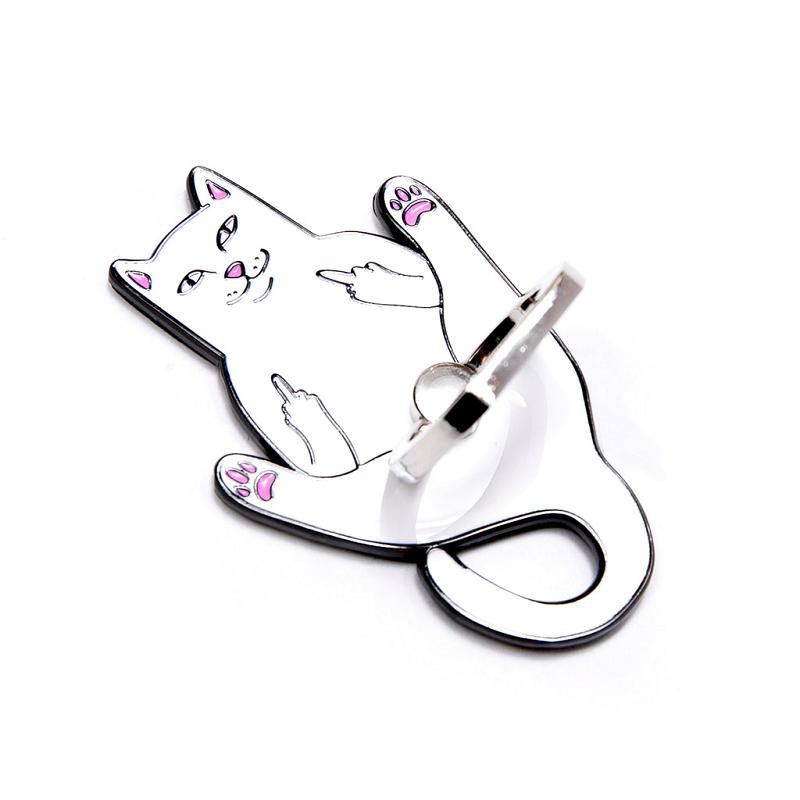 Ripndip Lord Nermal Phone D-Ring Accessories White | CA NB2800