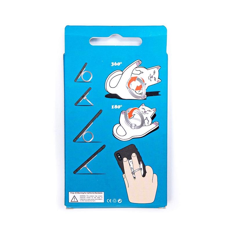 Ripndip Lord Nermal Phone D-Ring Accessories White | CA NB2800