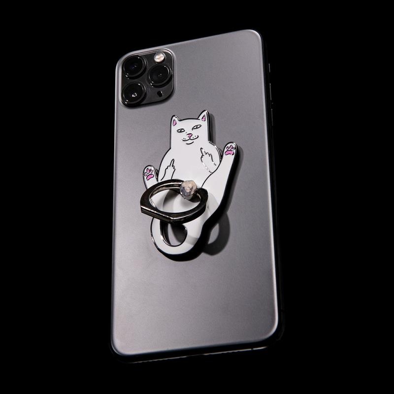 Ripndip Lord Nermal Phone D-Ring Accessories White | CA NB2800