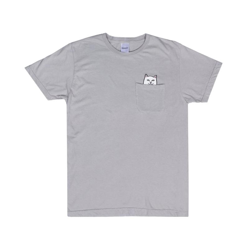 Ripndip Lord Nermal Pocket Shirts Grey | CA EX2375