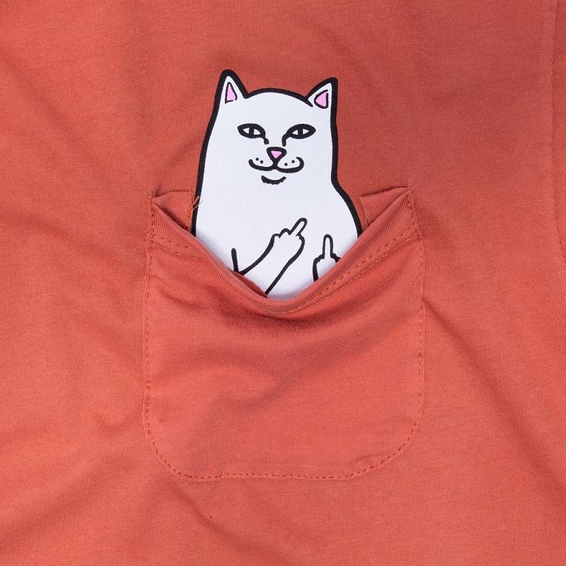 Ripndip Lord Nermal Pocket Shirts Orange | CA PQ2368