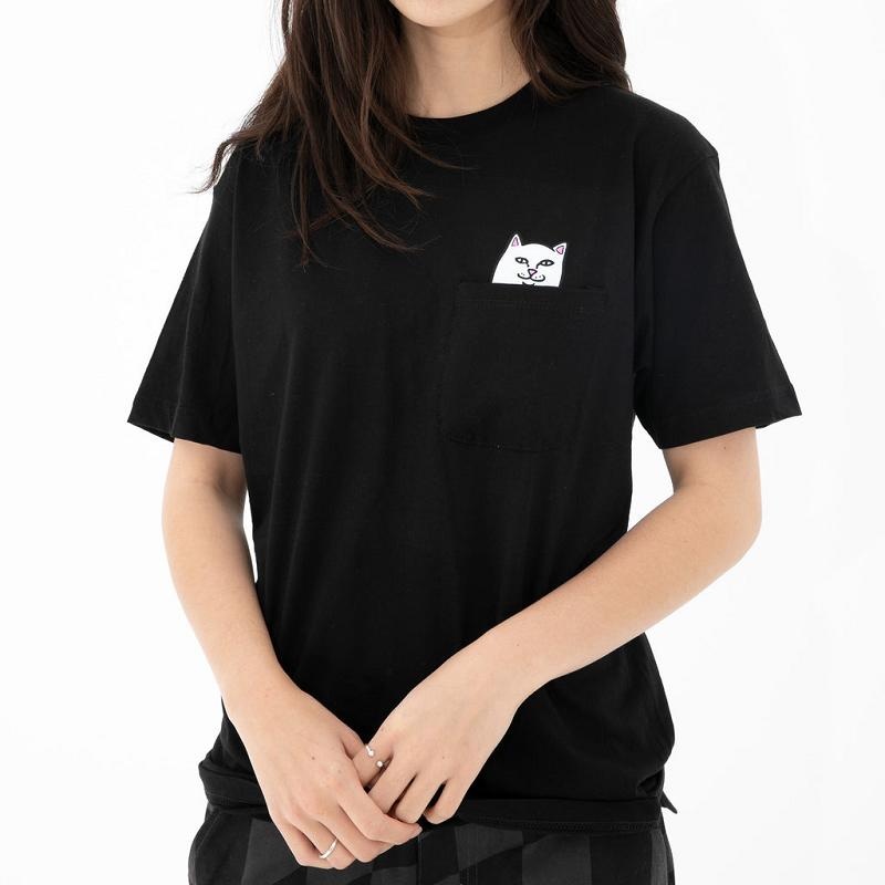 Ripndip Lord Nermal S/S Pocket Shirts Black | CA WY2287