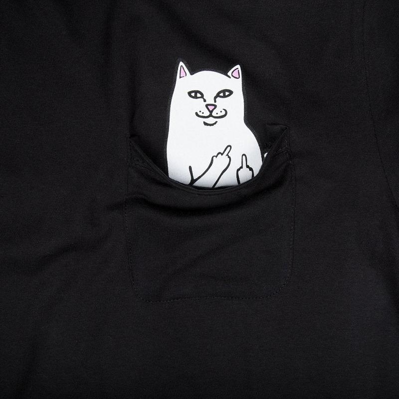 Ripndip Lord Nermal S/S Pocket Shirts Black | CA WY2287