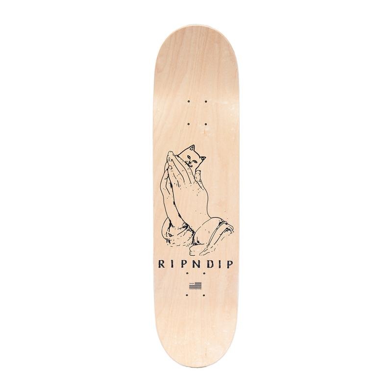 Ripndip Lord Nermal Skateboard Light Green / Purple | CA UT2703