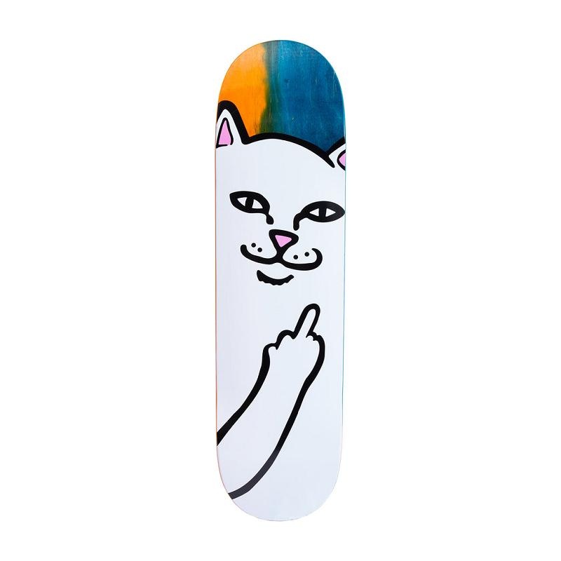 Ripndip Lord Nermal Skateboard Orange / Light Turquoise | CA OR2701