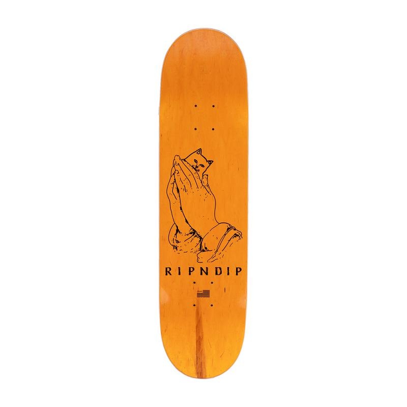 Ripndip Lord Nermal Skateboard Yellow / Blue | CA KI2736