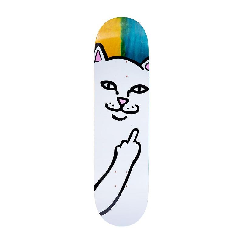 Ripndip Lord Nermal Skateboard Yellow / Blue | CA KI2736