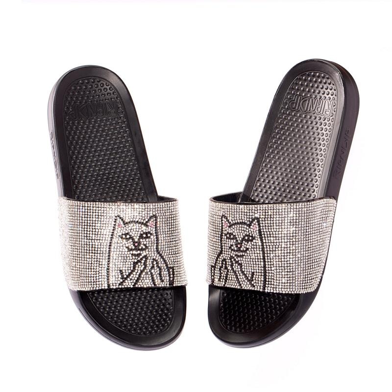 Ripndip Lord Nermal Slides Black | CA WY2027