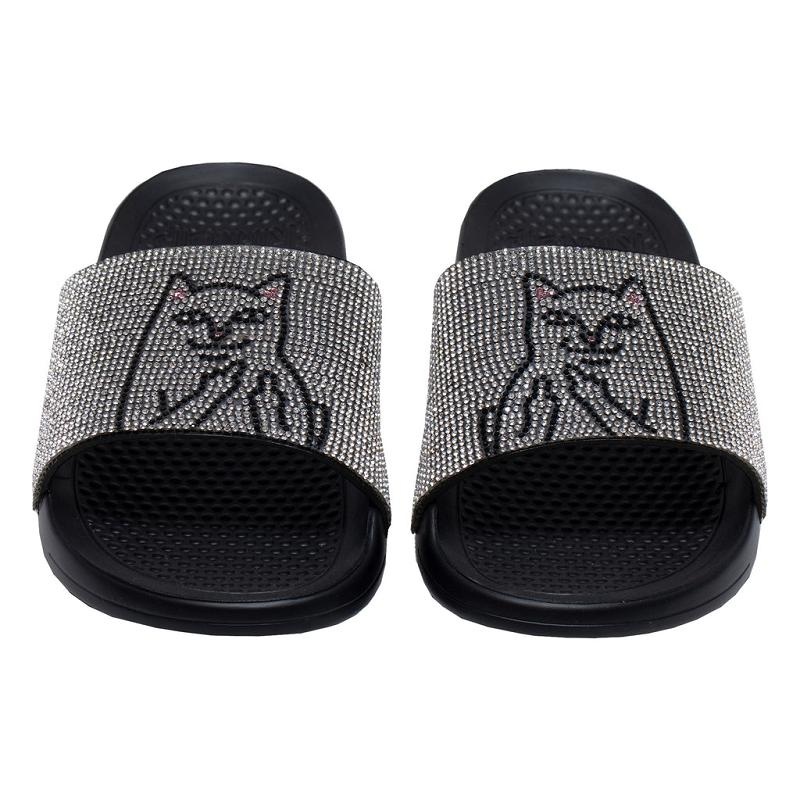 Ripndip Lord Nermal Slides Black | CA WY2027