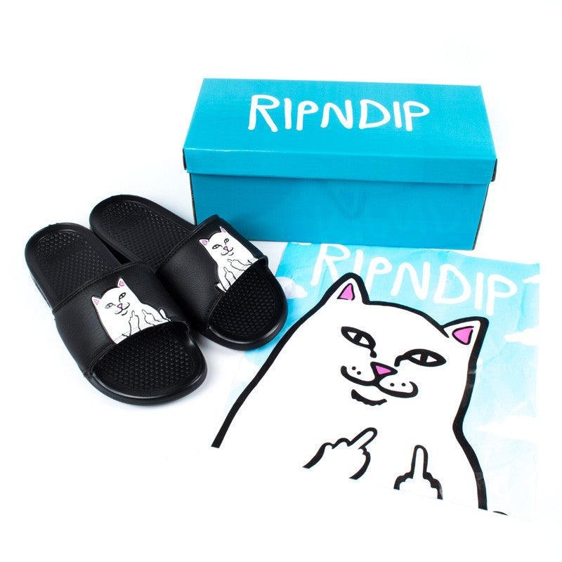 Ripndip Lord Nermal Slides Black | CA XF2020