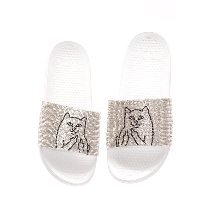 Ripndip Lord Nermal Slides White | CA EX2028