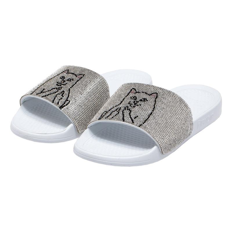 Ripndip Lord Nermal Slides White | CA EX2028