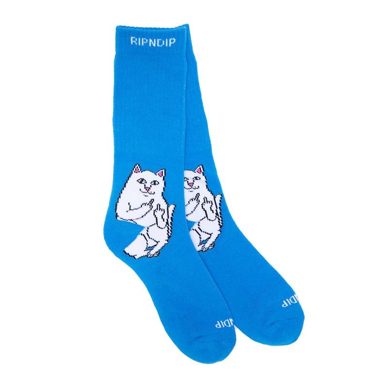 Ripndip Lord Nermal Socks Deep Blue | CA LH2664