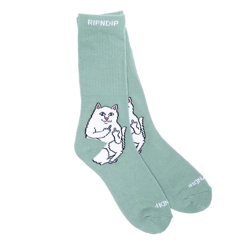 Ripndip Lord Nermal Socks Deep Green | CA OR2674