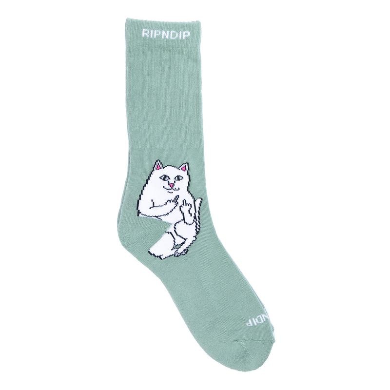 Ripndip Lord Nermal Socks Deep Green | CA OR2674