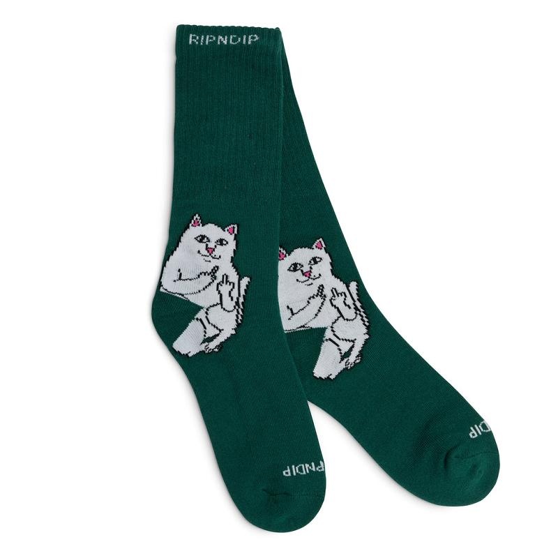 Ripndip Lord Nermal Socks Green | CA AP2646