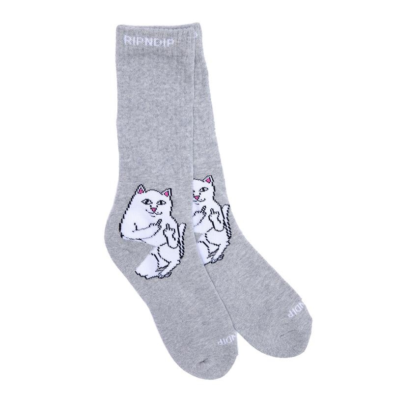 Ripndip Lord Nermal Socks Grey | CA WY2681