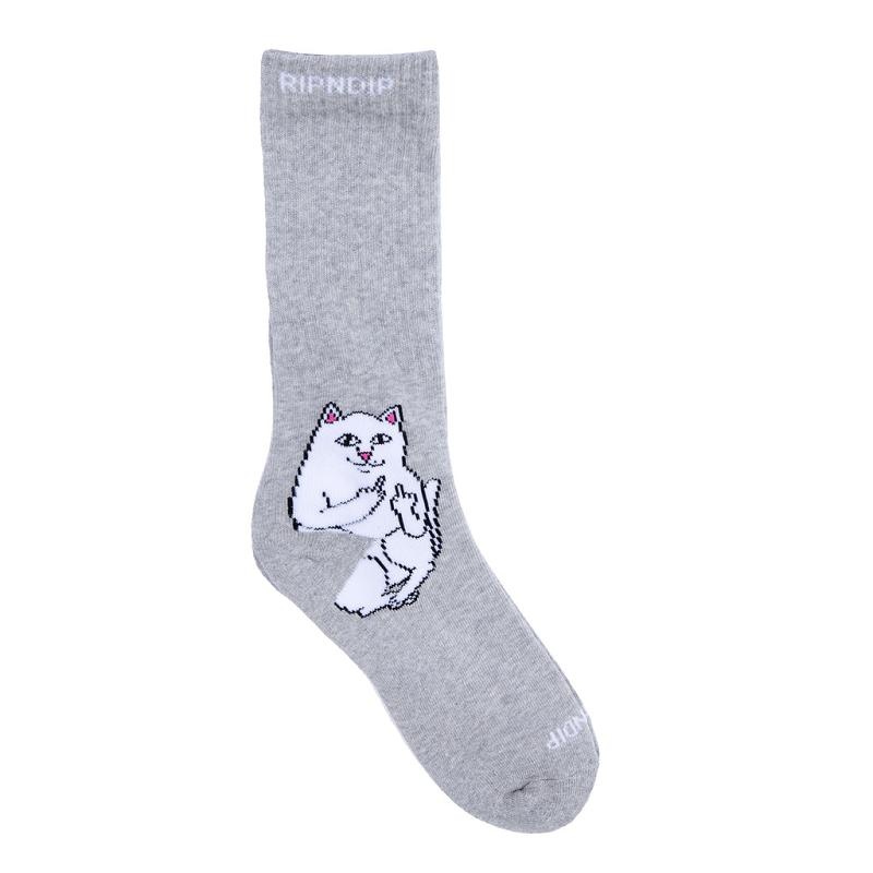 Ripndip Lord Nermal Socks Grey | CA WY2681