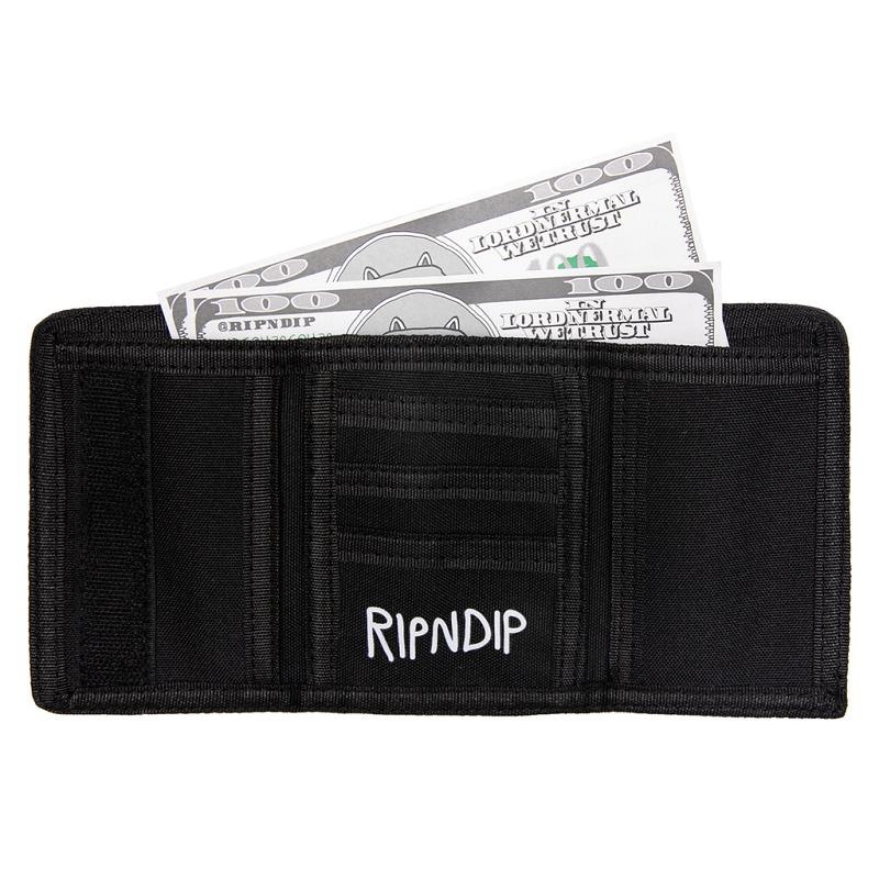 Ripndip Lord Nermal Wallet Accessories Black | CA IS2986