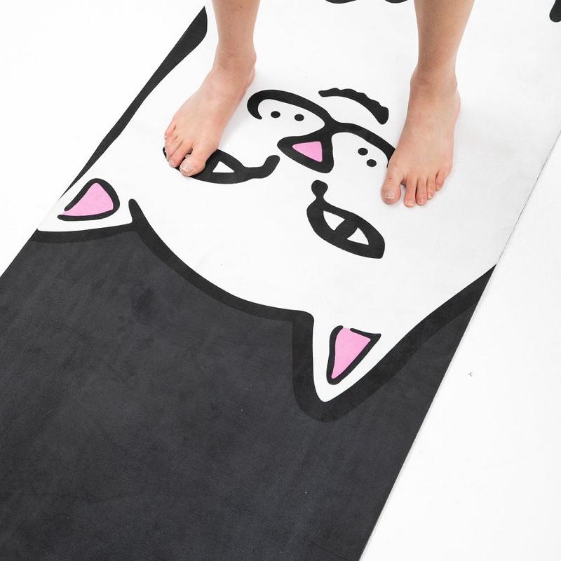 Ripndip Lord Nermal Yoga Mat Accessories Black | CA OR2887