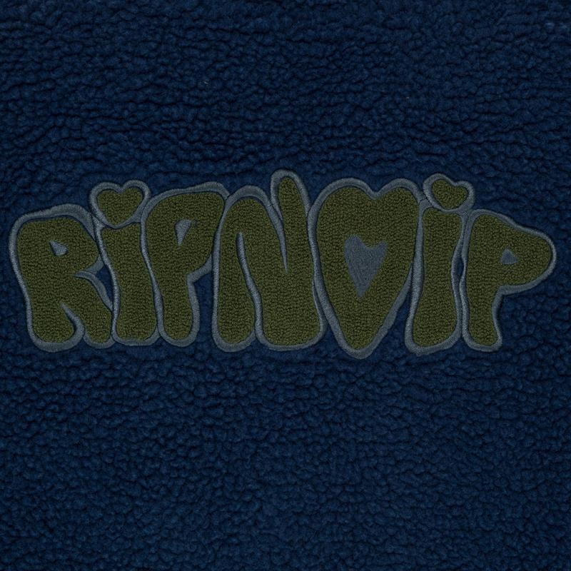 Ripndip Love N Dip Sherpa Jackets Navy | CA UT2475