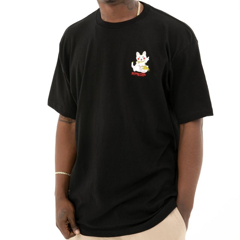 Ripndip Lucky Nerm Shirts Black | CA MA2285