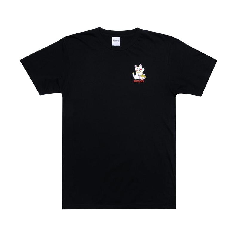 Ripndip Lucky Nerm Shirts Black | CA MA2285