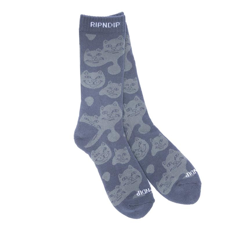 Ripndip Many Faces Socks Grey | CA HK2667