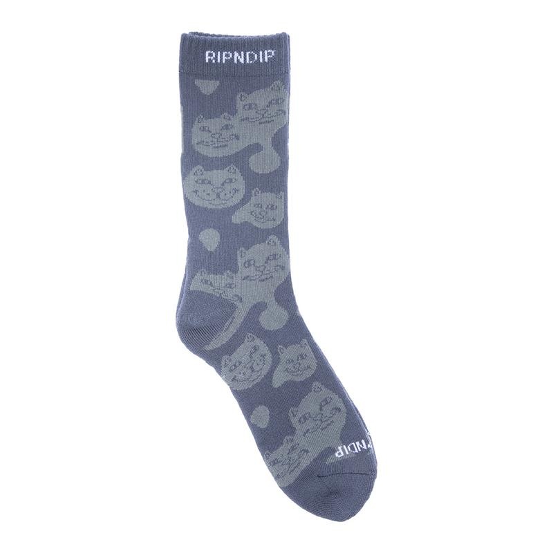 Ripndip Many Faces Socks Grey | CA HK2667