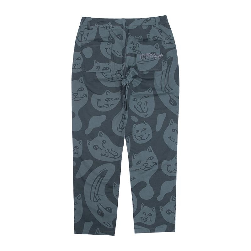 Ripndip Many Faces Twill Pants Grey | CA AP2393