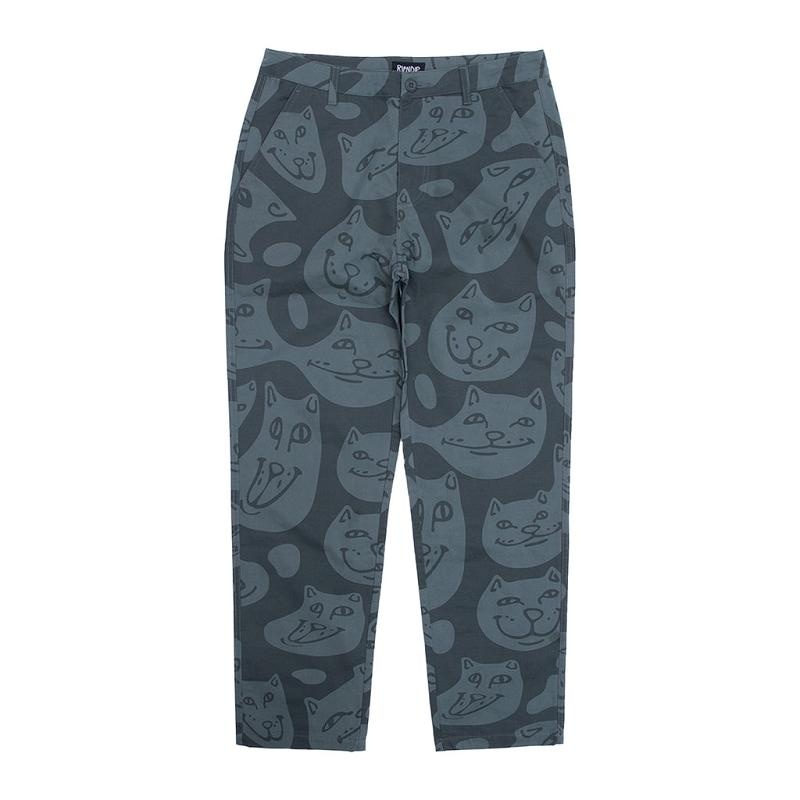 Ripndip Many Faces Twill Pants Grey | CA AP2393