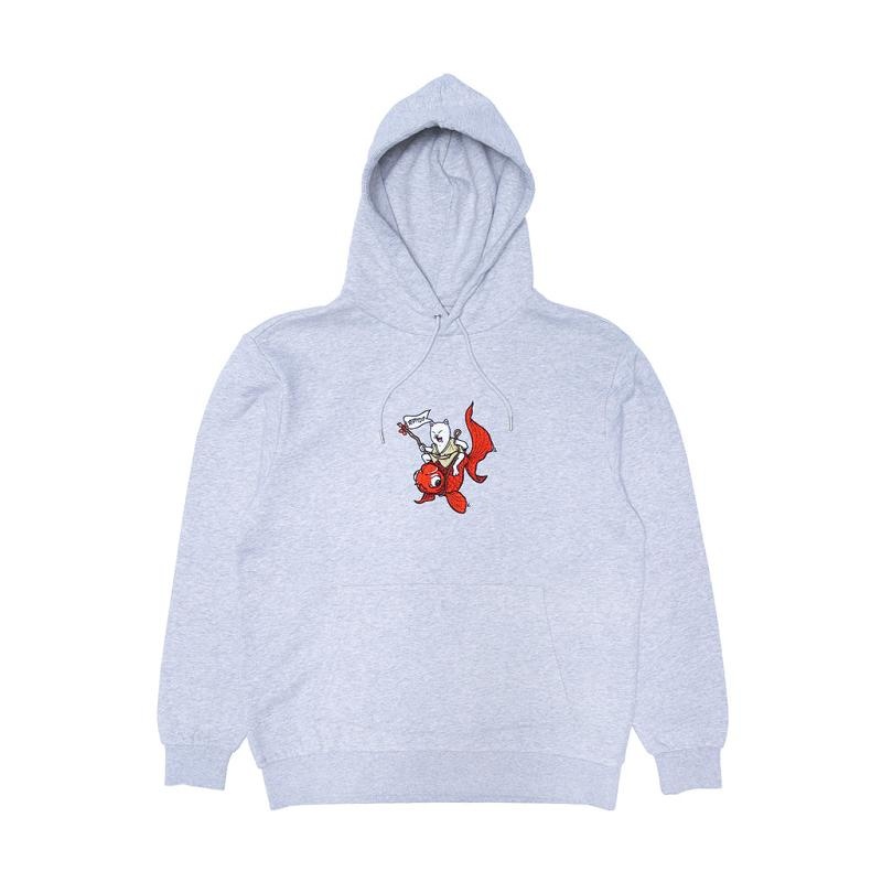 Ripndip Master Nermal San Hoodie Grey | CA YU2606