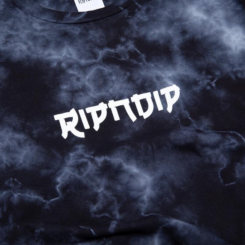 Ripndip Master Nermal San Long Sleeve Black Wash | CA MA2456