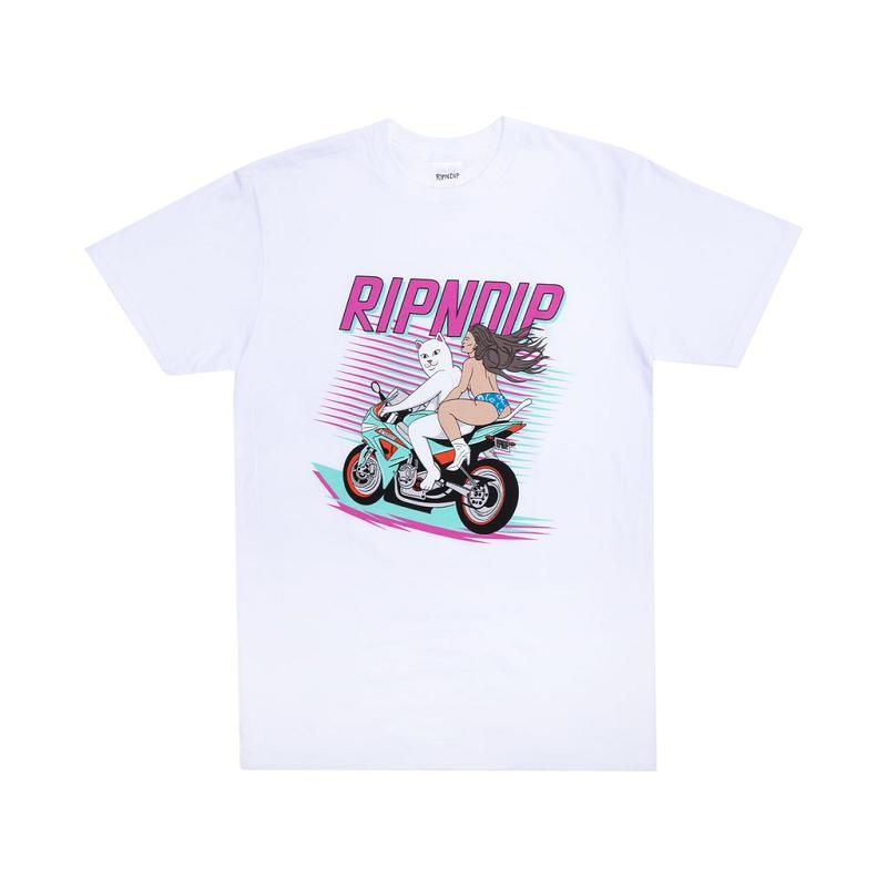 Ripndip Miami Vice Shirts White | CA SO2366