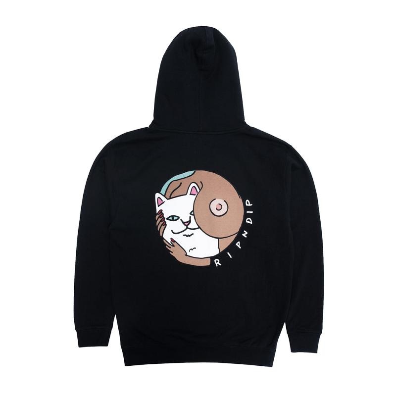 Ripndip Must Be Nice Boobies Hoodie Black | CA OR2577