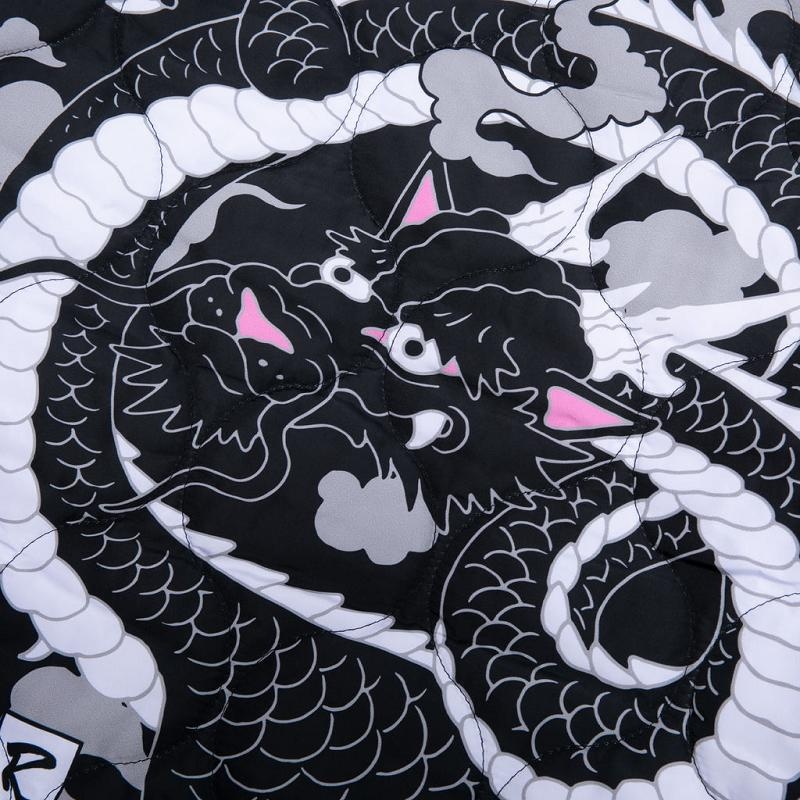 Ripndip Mystic Jerm Quilted Bomber Jackets Black | CA LH2489