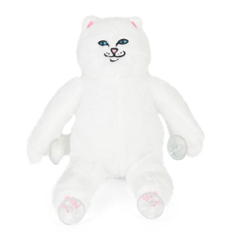 Ripndip Nerm Window Plush Suction Cup Plush Doll Accessories White | CA ZG2760