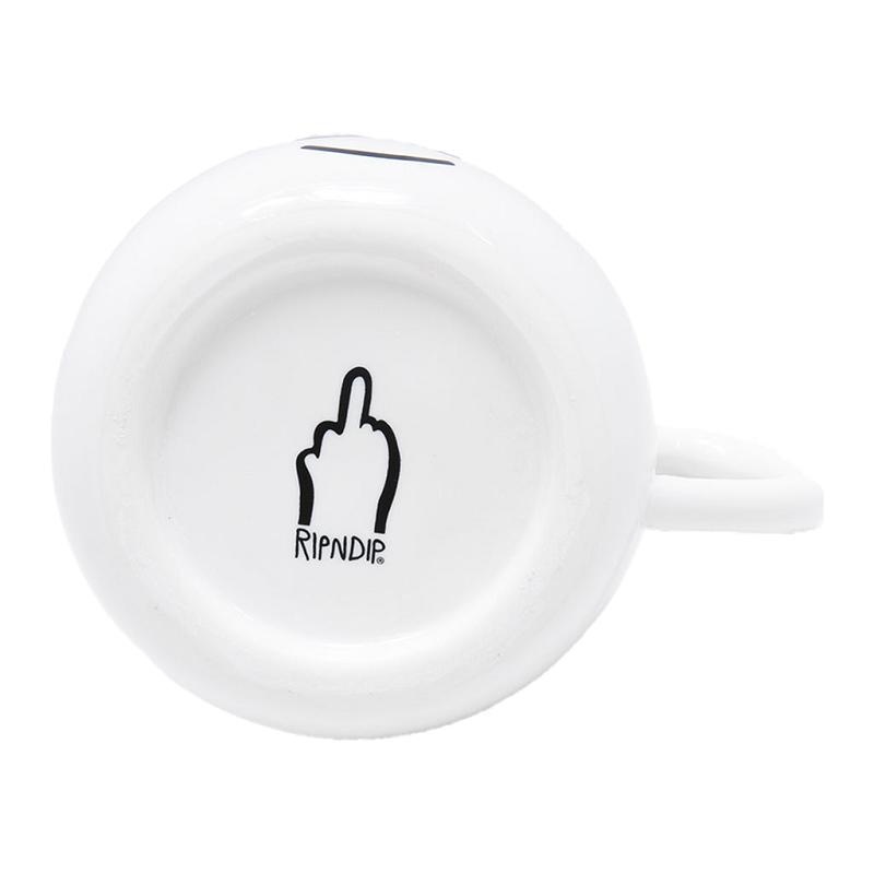 Ripndip Nermal Face Mug Accessories White | CA EX2796