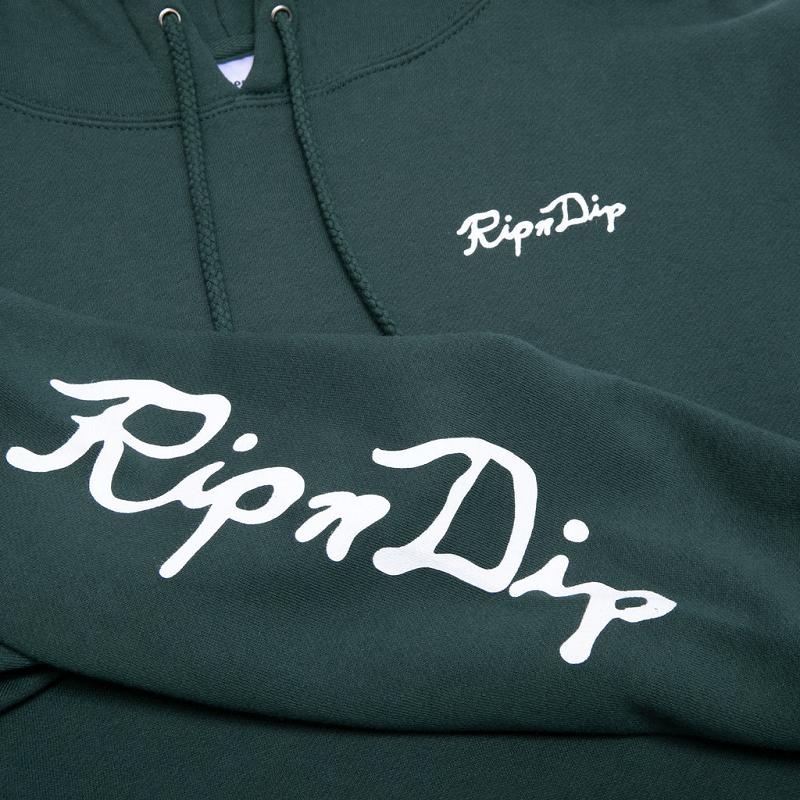 Ripndip Nermal Lisa Hoodie Green | CA UT2579