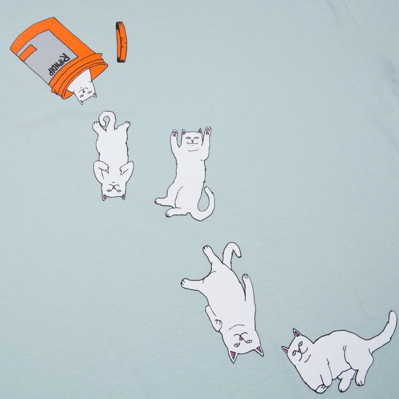 Ripndip Nermal Pills Shirts Mint | CA QZ2377