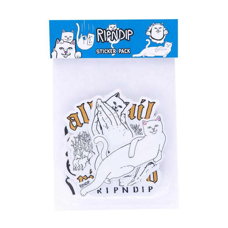 Ripndip Nermal Sticker Pack Accessories Multicolor | CA CE2945