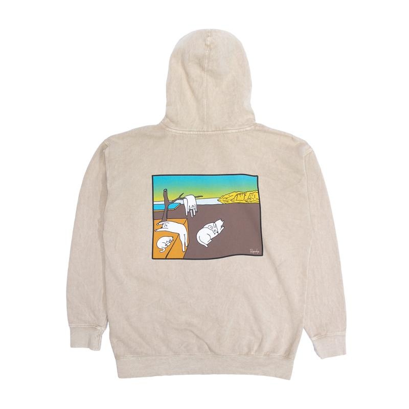 Ripndip Nermali Hoodie Beige Wash | CA IS2578