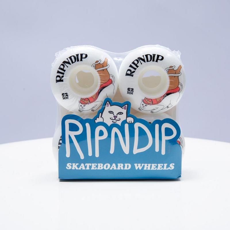 Ripndip Nermboutins Wheels Skateboard White | CA TV2705