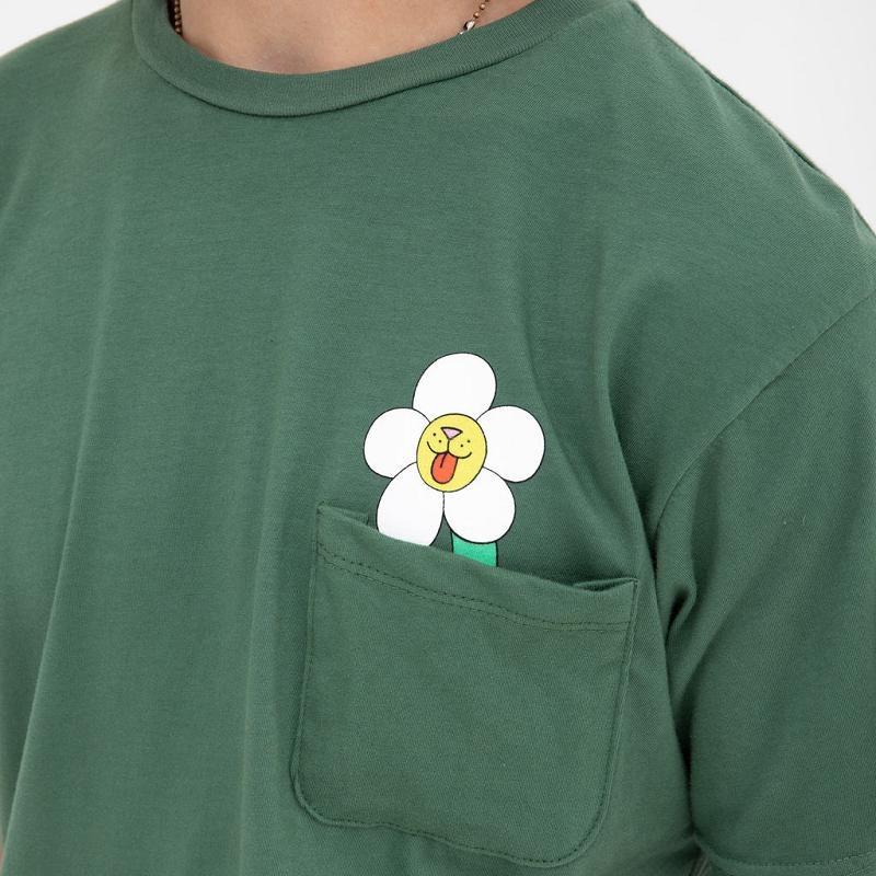 Ripndip Nerms Of A Feather Pocket Shirts Olive | CA AP2367