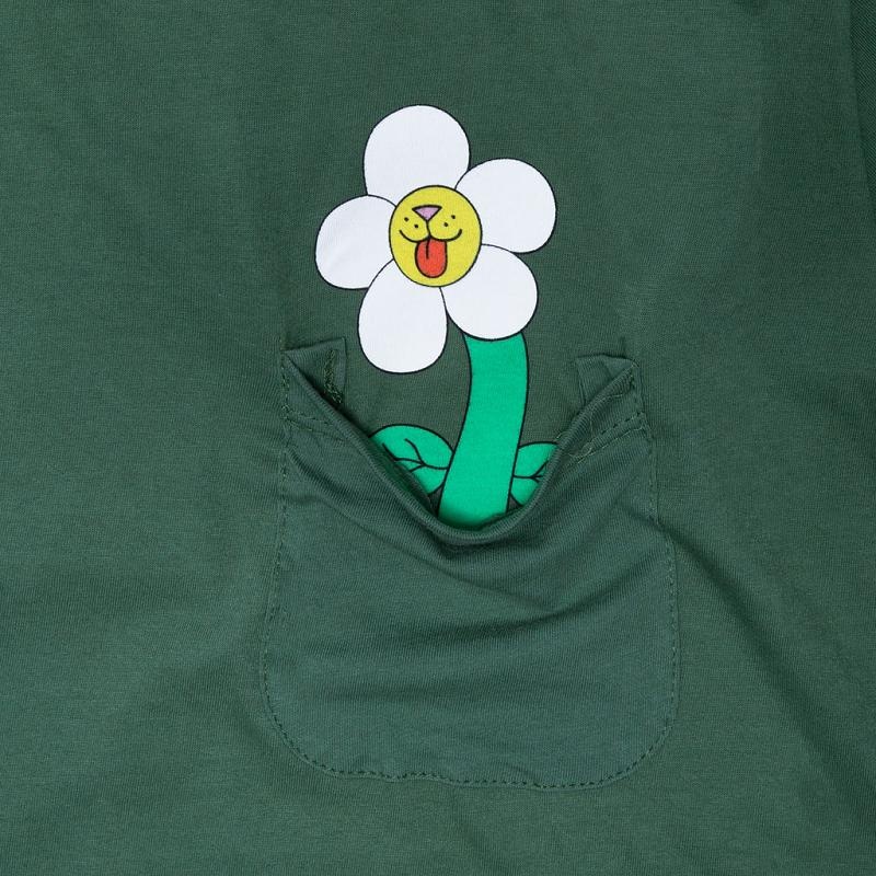 Ripndip Nerms Of A Feather Pocket Shirts Olive | CA AP2367