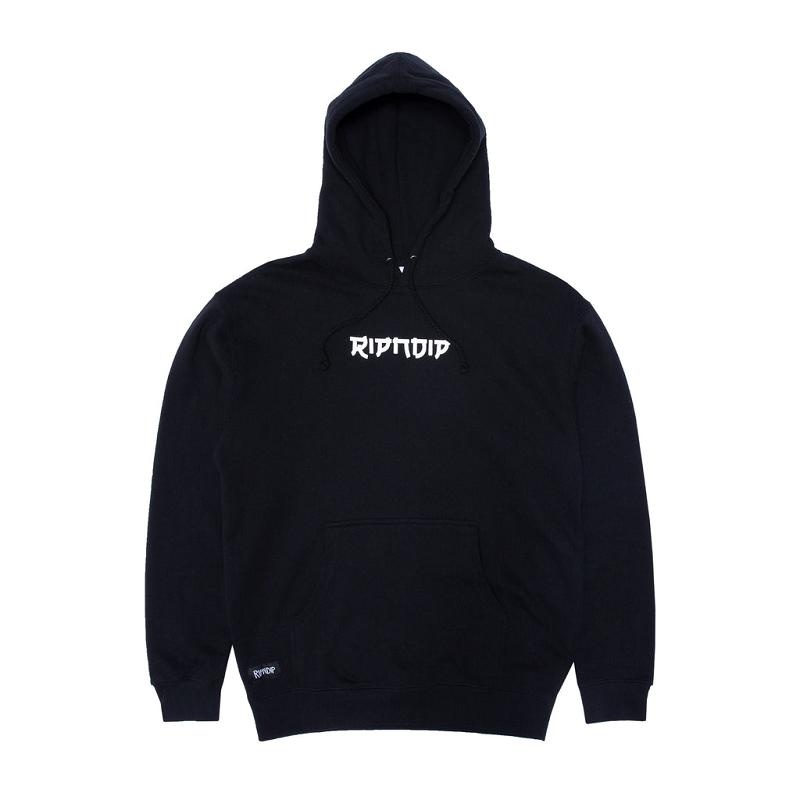 Ripndip Nermurari Warrior Hoodie Black | CA QZ2611